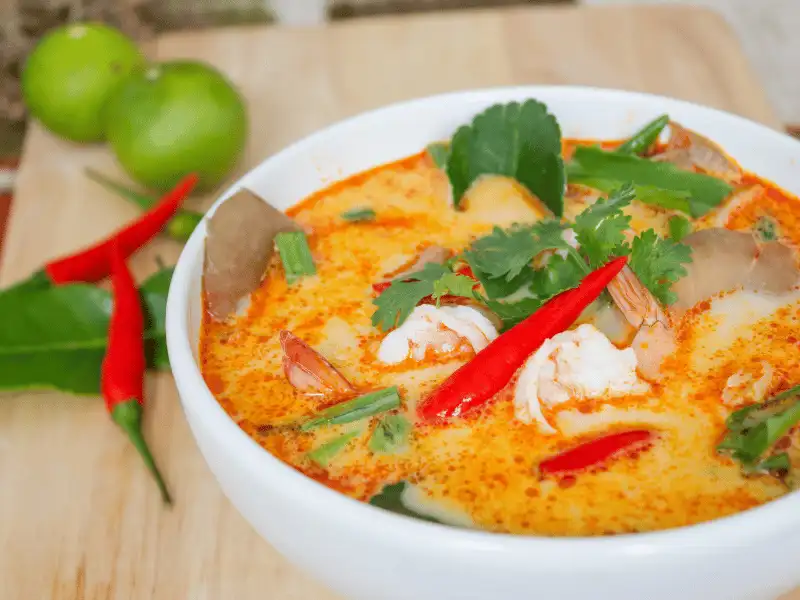 Блюдо тайской кухни