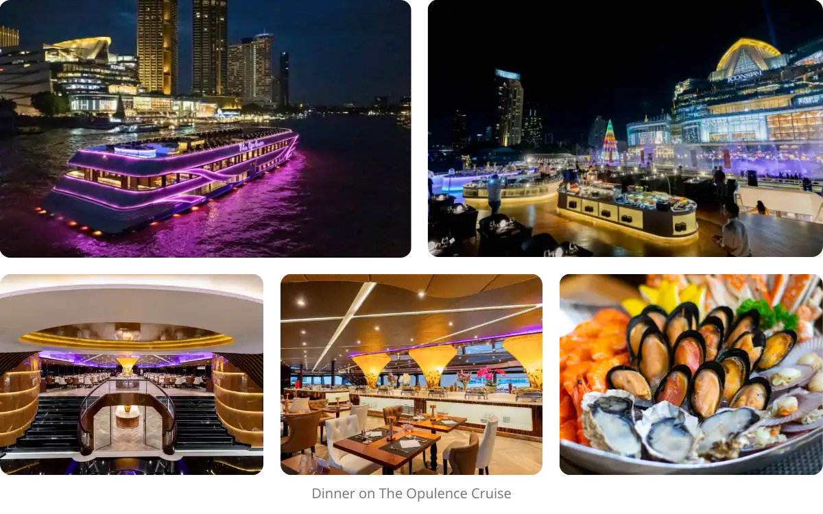 The Opulence Dinner Cruise with Private Transfer