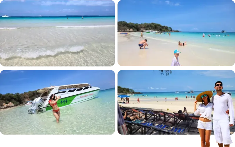 Ко Сак + Ко Лан (Tien Beach) - в Паттайе
